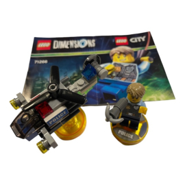 Lego City Chase McCain - LEGO Dimensions Fun Pack 71266 (TWEEDEHANDS)