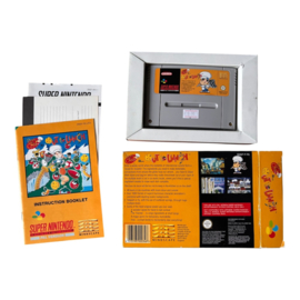 Pierre Le Chef is Out to Lunch - UKV (CIB) (PAL) (NINTENDO SNES)