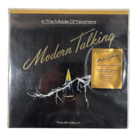 Modern Talking - In The Middle Of Nowhere The 4th Alum Limited Edition Gold & Black Marbeled Vinyl (LP) (NIEUW)