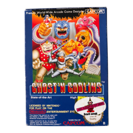 Ghost'N Goblins - EEC (CIB) (PAL B) (NINTENDO NES)