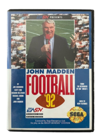 John Madden Football 92 (SEGA GENESIS) (TWEEDEHANDS)