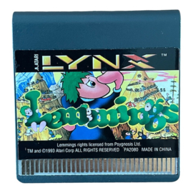 Lemmings (Losse Cassette) (Atari Lynx) (TWEEDEHANDS)