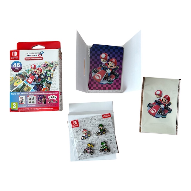 Mario Kart 8 Deluxe + Extra's (Code Used) (SWITCH) (TWEEDEHANDS)