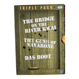 Tripple Pack: The Bridge On The River Kwai - The Guns Of Navarone - Das Boot (DVD) (TWEEDEHANDS)