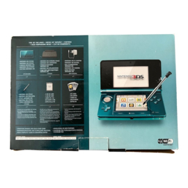 Nintendo 3DS Aqua Blue (BOXED) (3DS) (TWEEDEHANDS)