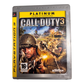 Call Of Duty 3 (Platinum) (PS3) (TWEEDEHANDS)