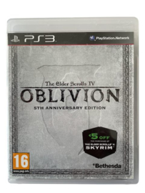 The Elder Scrolls IV Oblivion 5th Anniversary Edition (Met Platinum GOTY CD) (PS3) (TWEEDEHANDS)