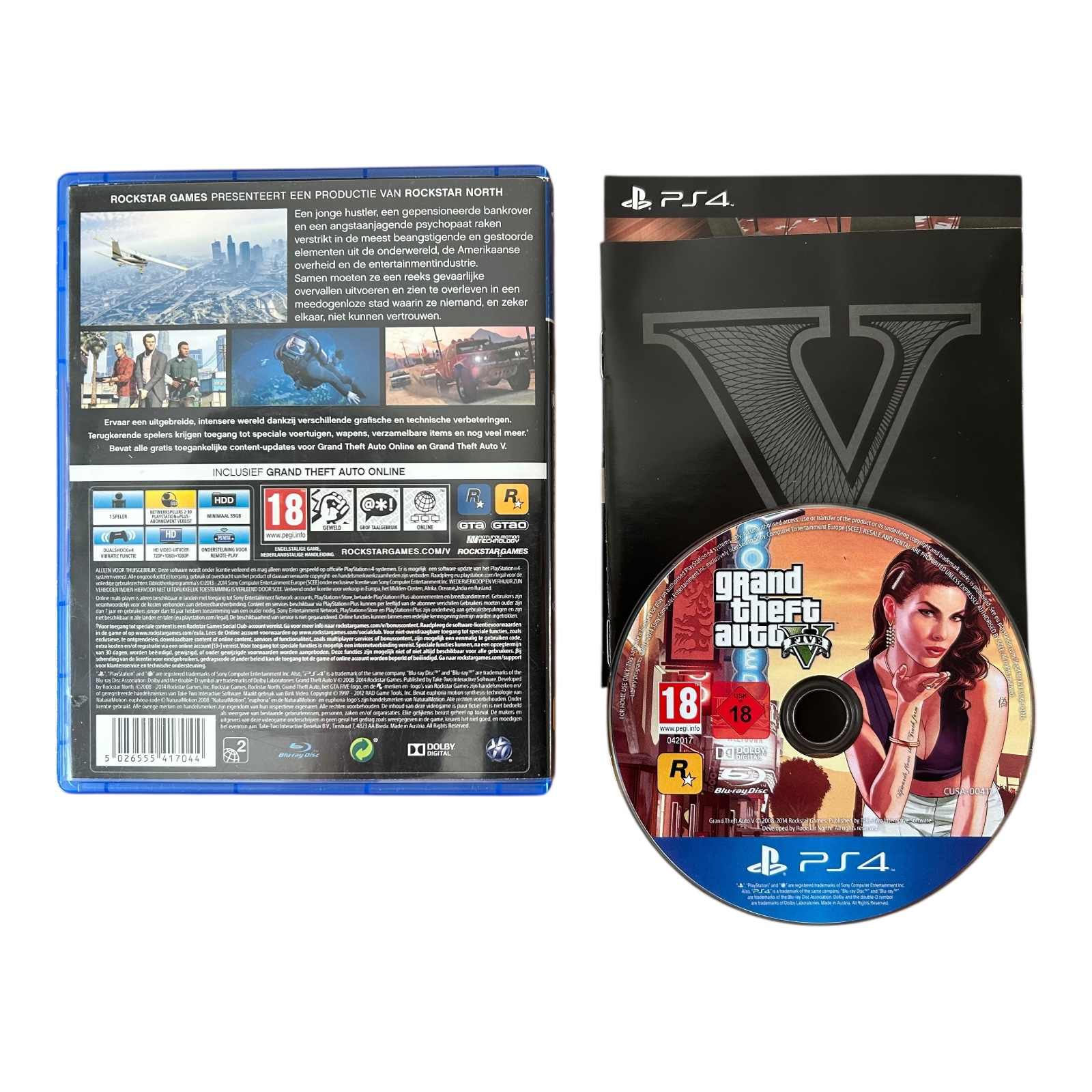 Grand Theft Auto 5 (GTA 5) (1) (PS4) (TWEEDEHANDS)