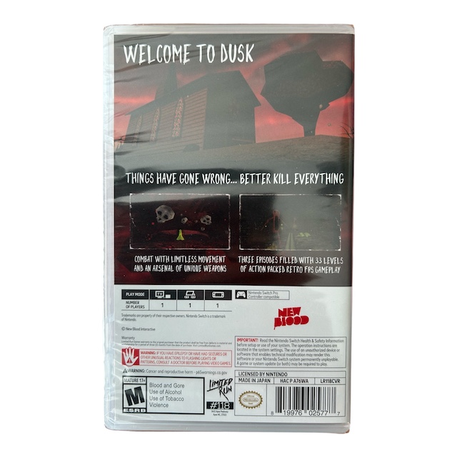 Dusk (COVER2) (LRG #118) (SWITCH) (NIEUW)
