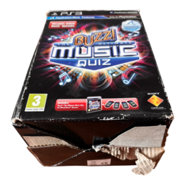 Buzz The Ultimate Music Quiz Wired Buzzers (BOXED) (NO GAME INCLUDED) (PS3) (TWEEDEHANDS)