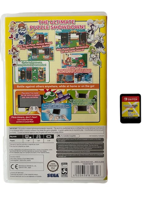 Puyopuyo Tetris (frantic four-player puzzle mashup!) (SWITCH) (TWEEDEHANDS)