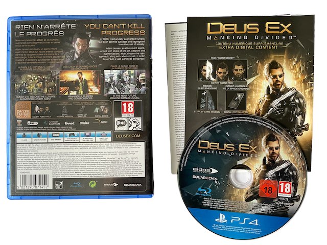 Deus Ex Mankind Divided (Day One Edition Cover) (COVER2) (PS4) (TWEEDEHANDS)