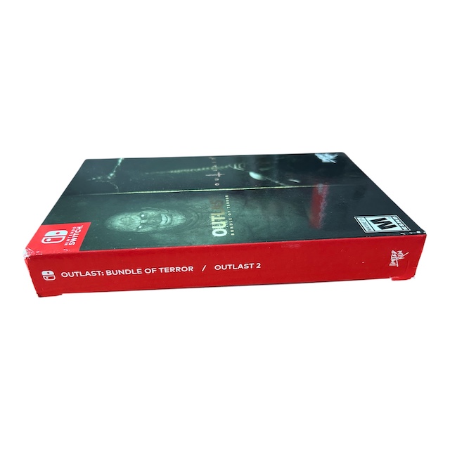 Outlast: Bundle Of Terror / Outlast 2 Slipcover (NO GAME) (LRG #017) (LRG#018) (SWITCH) (TWEEDEHANDS)