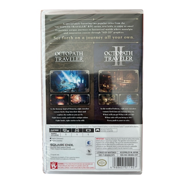 Octopath Traveler + Octopath Traveler II Bundle (SWITCH) (NIEUW)