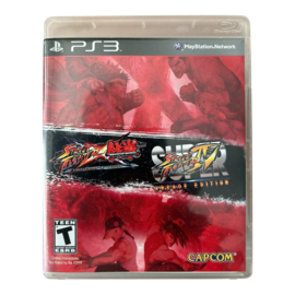 Street Fighter X Tekken/ Super Street Fighter IV: Arcade Edition (USA) (PS3) (TWEEDEHANDS)