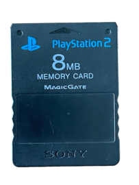 Playstation 2 Memory Card 8MB Zwart Origineel (PS2) (TWEEDEHANDS)