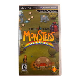 Pixel Junk Monsters Deluxe (USA) (PSP) (TWEEDEHANDS)