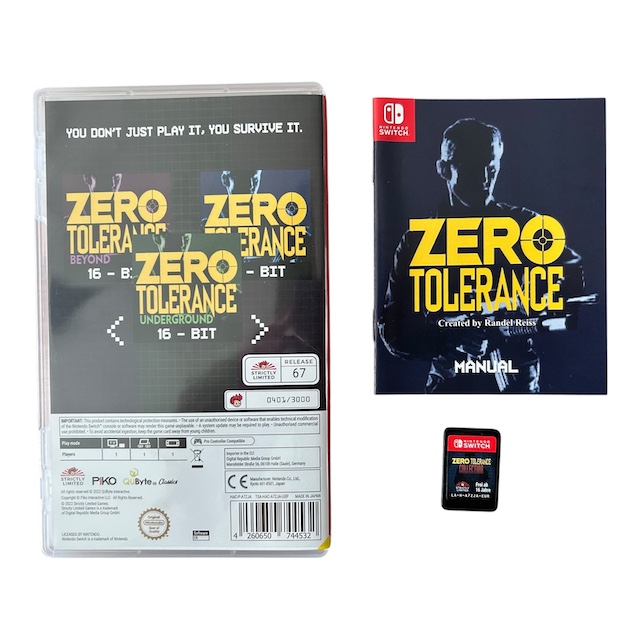 QUByte Classics: Zero Tolerance Collection By PIKO (SLG #67) (SWITCH) (TWEEDEHANDS)
