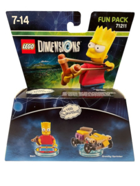 Bart Simpson - LEGO Dimensions 71211  Fun Pack (NIEUW)