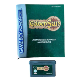 Golden Sun - EUR (Losse Cassette + Boekje) (GBA)