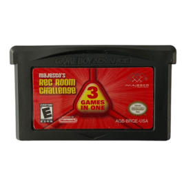 Majesco's Rec Room Challenge: 3 Games In 1 - USA (Losse Cassette) (GBA)