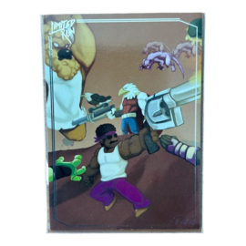 144 Super GunWorld 2 Limited Run Games Silver Trading Card Series 1 (TWEEDEHANDS)