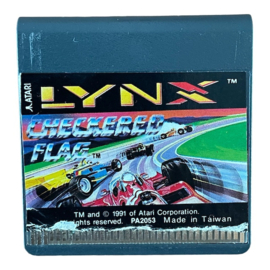 Checkered Flag (Losse Cassette) (Atari Lynx) (TWEEDEHANDS)