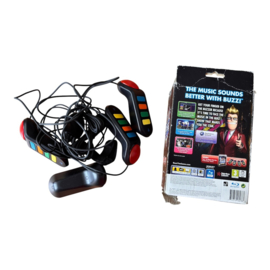 Buzz The Ultimate Music Quiz Wired Buzzers (BOXED) (NO GAME INCLUDED) (PS3) (TWEEDEHANDS)