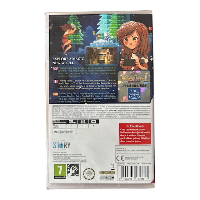 Finding Teddy II: Definitive Edition (SWITCH) (NIEUW)