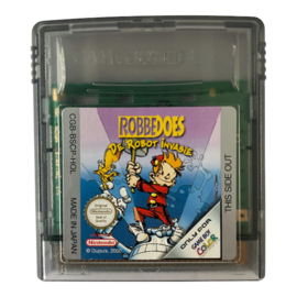 Robbedoes De Robot Invasie - HOL (Losse Cassette) (GBC)