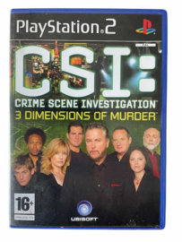 CSI: Crime Scene Investigation 3 Dimensions Of Murder (PS2) (TWEEDEHANDS)