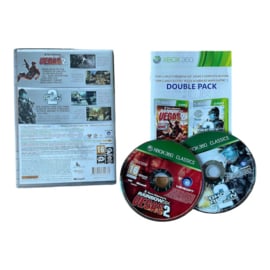 Double Pack Tom Clancy's Rainbow Six Vegas 2 Complete Edition + Tom Clancy's Ghost Recon Advanced Warfighter 2 Classics (XBOX 360) (TWEEDEHANDS)