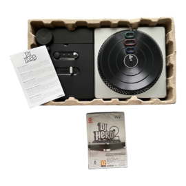 DJ Hero 2 + Draaitafel (Game Sealed) (NINTENDO WII) (TWEEDEHANDS)