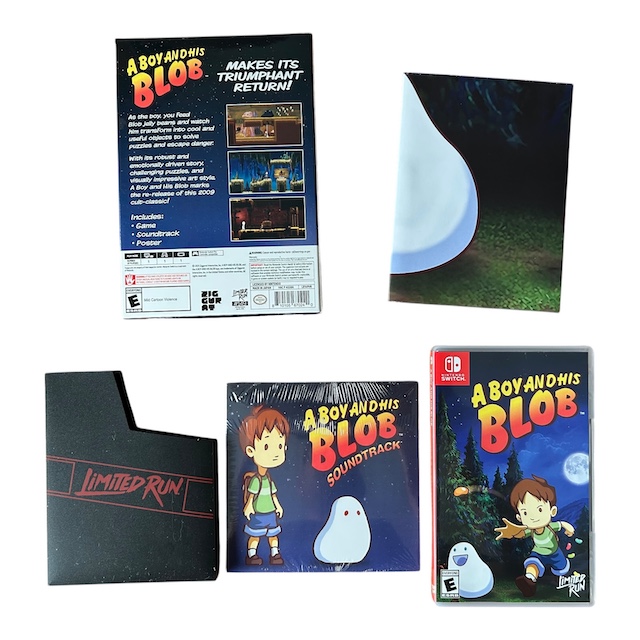 A boy And His Blob Deluxe Edition (LRG #149) (SWITCH) (TWEEDEHANDS)
