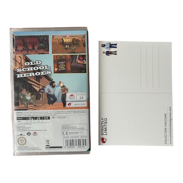 Bud Spencer & Terence Hill: Slaps And Beans + Postcard (SLG #24) (SWITCH) (NIEUW)