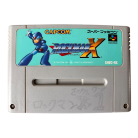 Rockman X (Mega Man X) (JPN) (SUPER FAMICOM) (LOSSE CASSETTE)