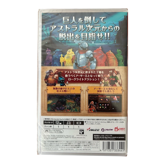 Knight vs Giant: The Broken Excalibur (Multi Language) (SWITCH) (NIEUW)