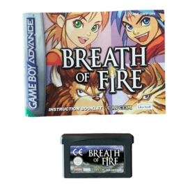 Breath Of Fire - EUR (Losse Cassette + Boekje) (GBA)