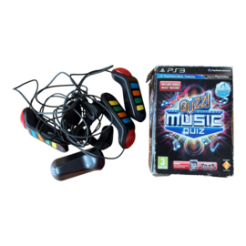 Buzz The Ultimate Music Quiz Wired Buzzers (BOXED) (NO GAME INCLUDED) (PS3) (TWEEDEHANDS)