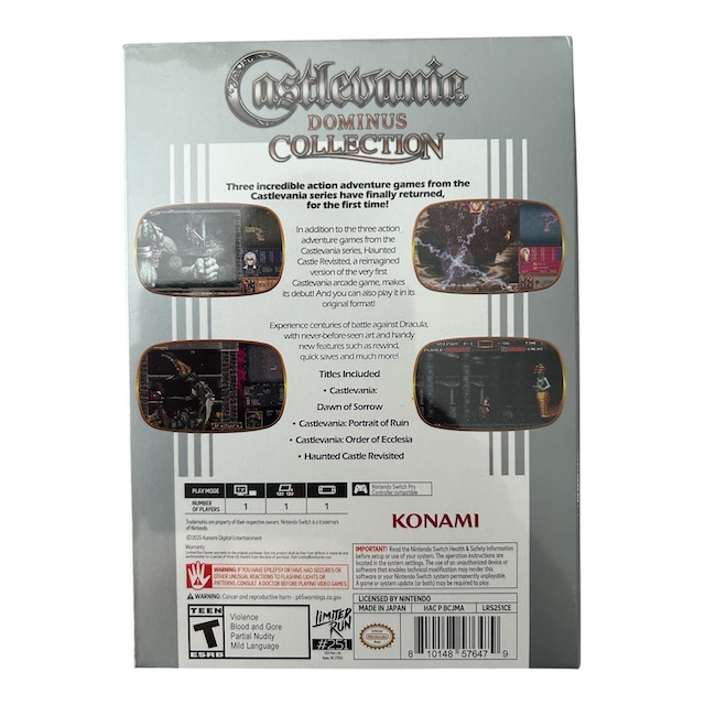 Castlevania Dominus Collection (LRG #251) (SWITCH) (NIEUW)