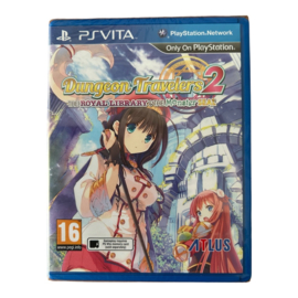 Dungeon Travelers 2 The Royal Library & The Monster Seal (PS VITA) (NIEUW) (COVER2)