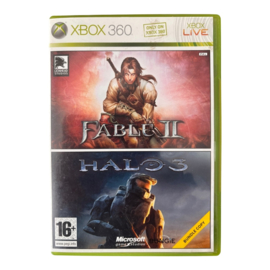 Double Pack Fable 2 + Halo 3 (XBOX 360) (TWEEDEHANDS)
