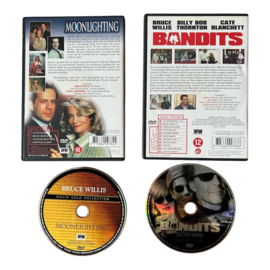 Bandits + Gratis Moonlightning - 2x Bruce Willis (DVD) (TWEEDEHANDS)