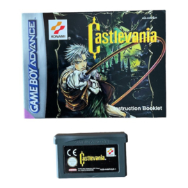 Castlevania - EUR-1 (Losse Cassette + Boekje) (GBA)