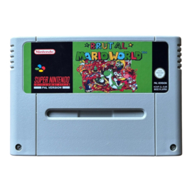 Brutal Mario World - EUR (ROMHACK) (LOSSE CASSETTE) (NINTENDO SNES)