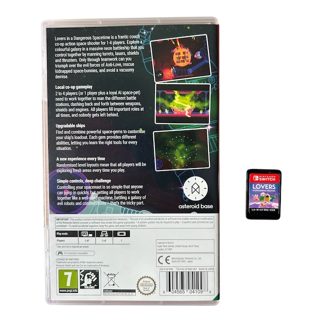 Lovers In A Dangerous Spacetime (SRG #4) (SWITCH) (TWEEDEHANDS)