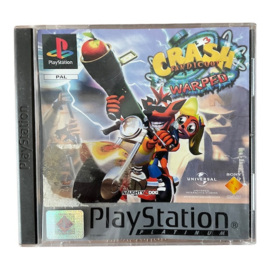 Crash Bandicoot 3 Warped (Platinum) (PS1) (TWEEDEHANDS)