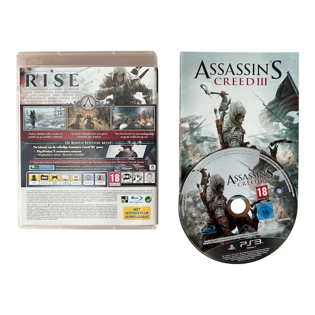 Assassin's Creed 3 (Niet Afzonderlijk Verkrijgbaar Cover) (PS3) (TWEEDEHANDS)