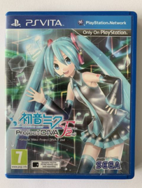 Hatsune Miku: Project DIVA F 2nd + Kaart (PS VITA) (TWEEDEHANDS)