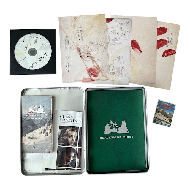 Until Dawn Press kit (PS4) (TWEEDEHANDS)